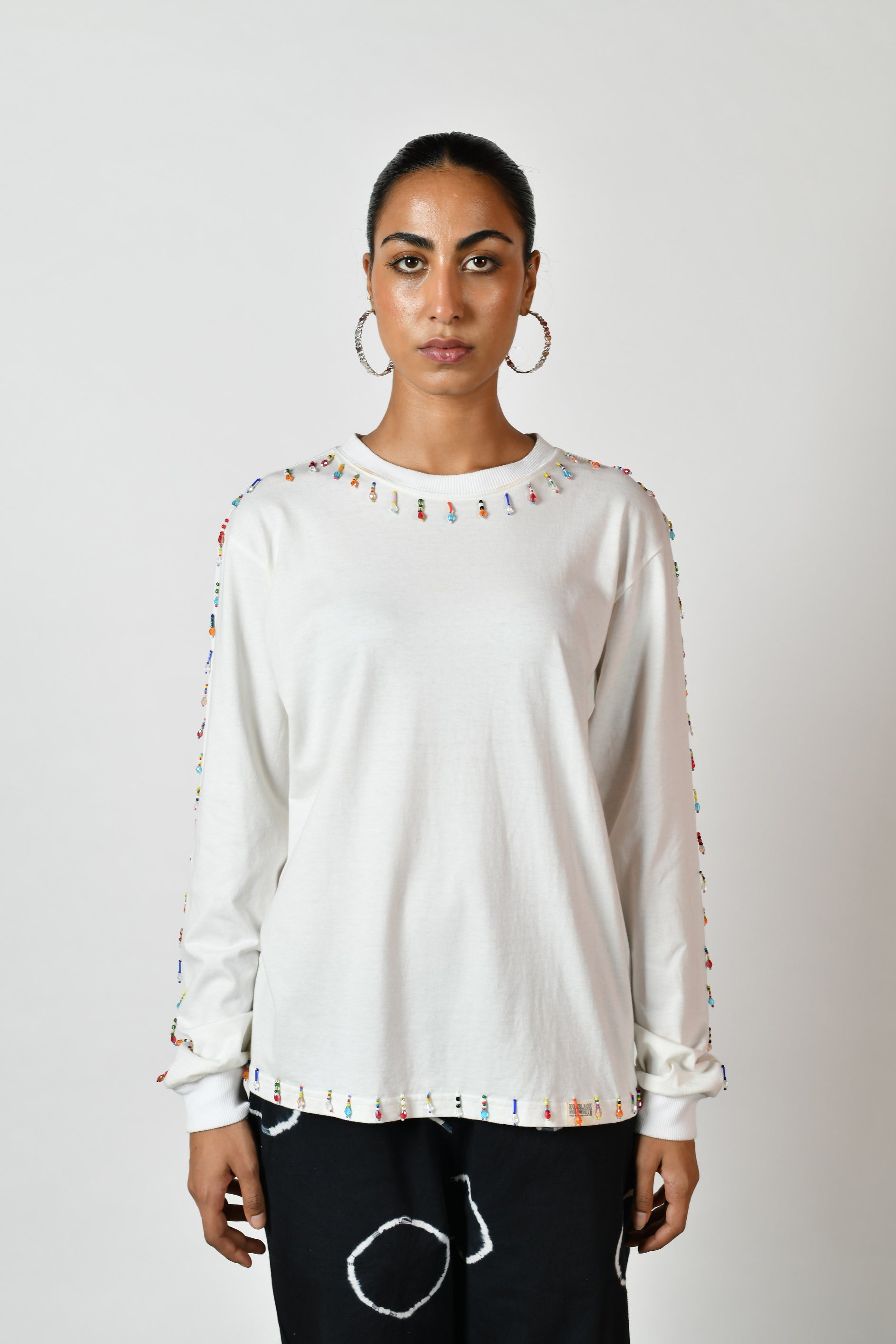 One Bead at a Time Tee [White] – NORBLACK NORWHITE