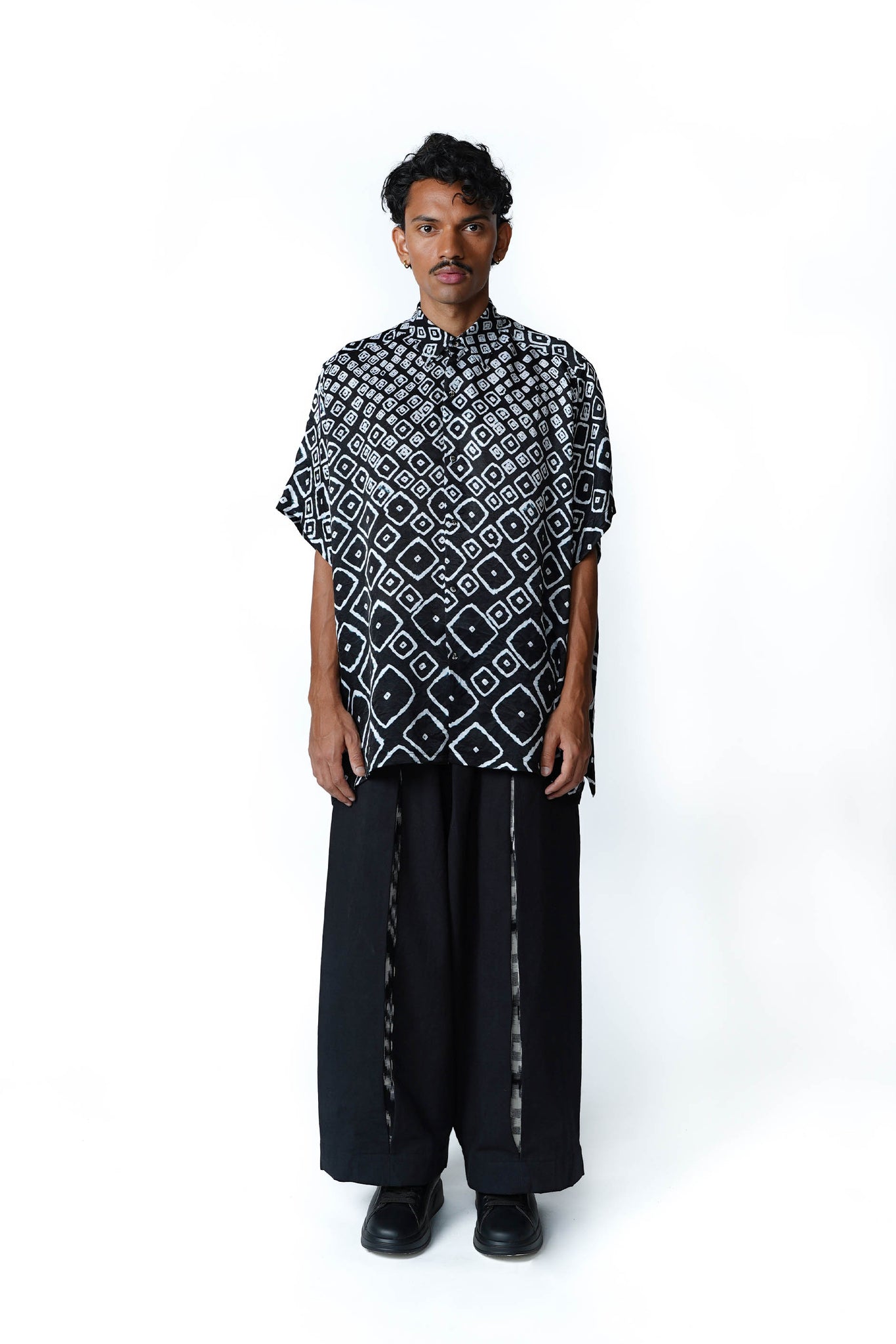 Boyfriend Shirt [Real Bandhani]