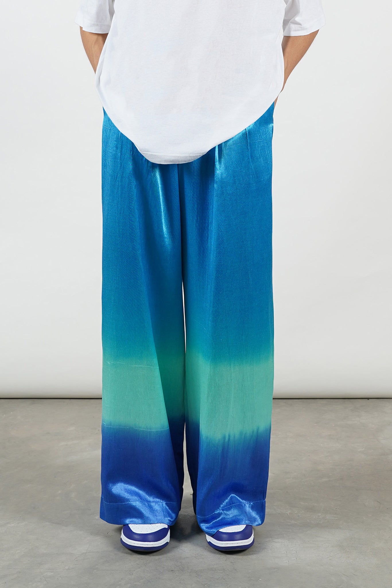 Icy Blue Dip Trousers