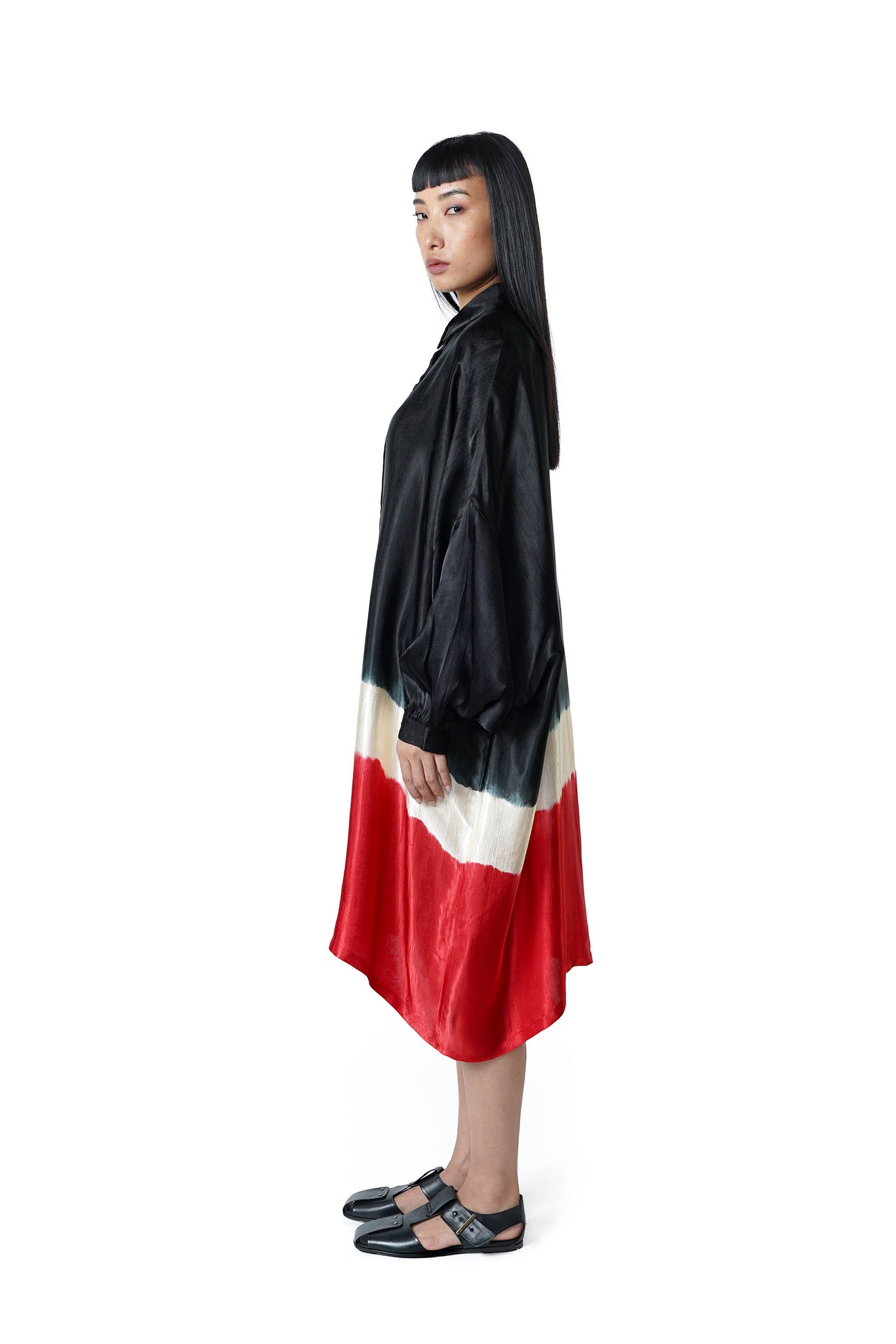 Square Shirt Dress [Watermelon]