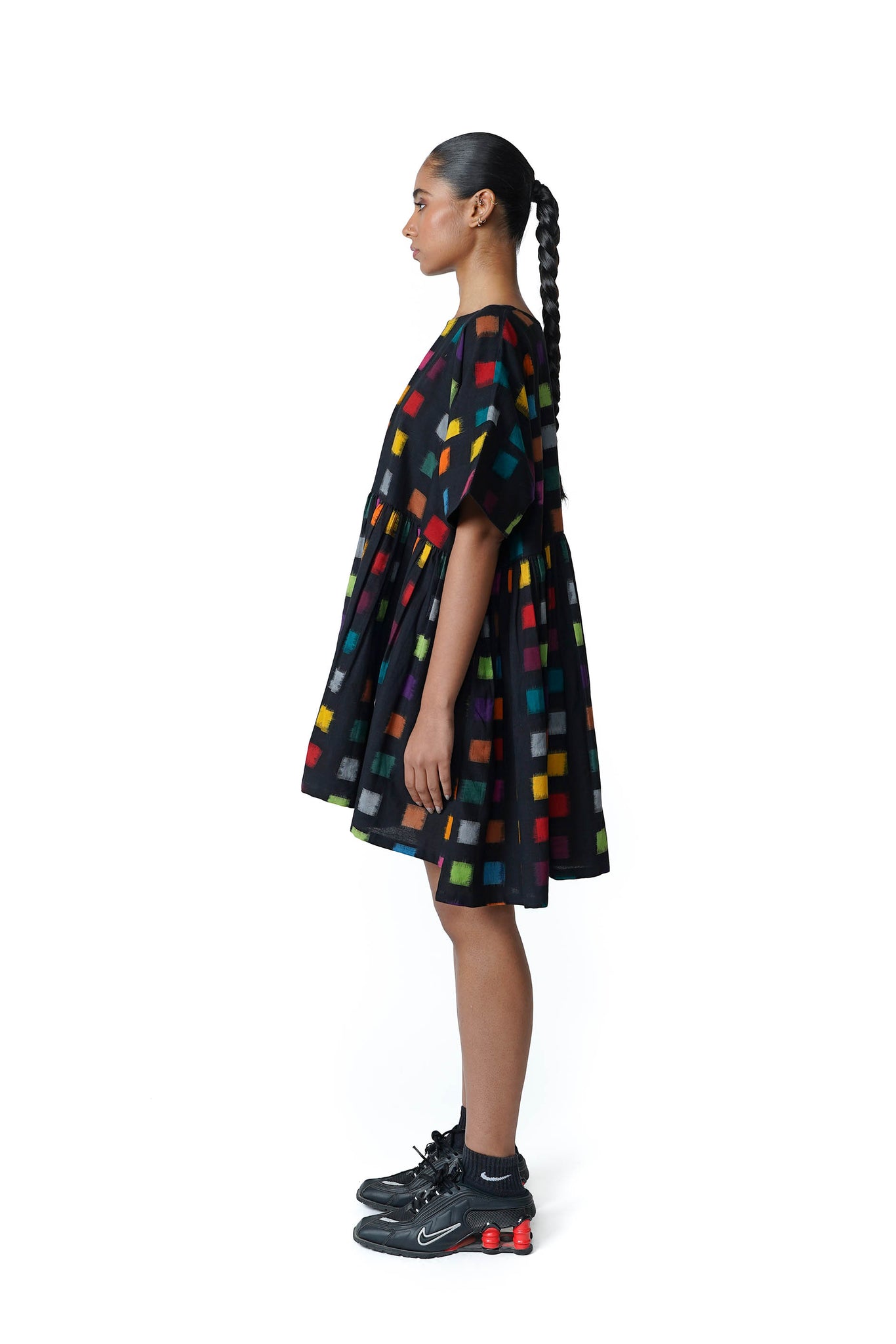 Mini Dover Dress [Ikat Multi]