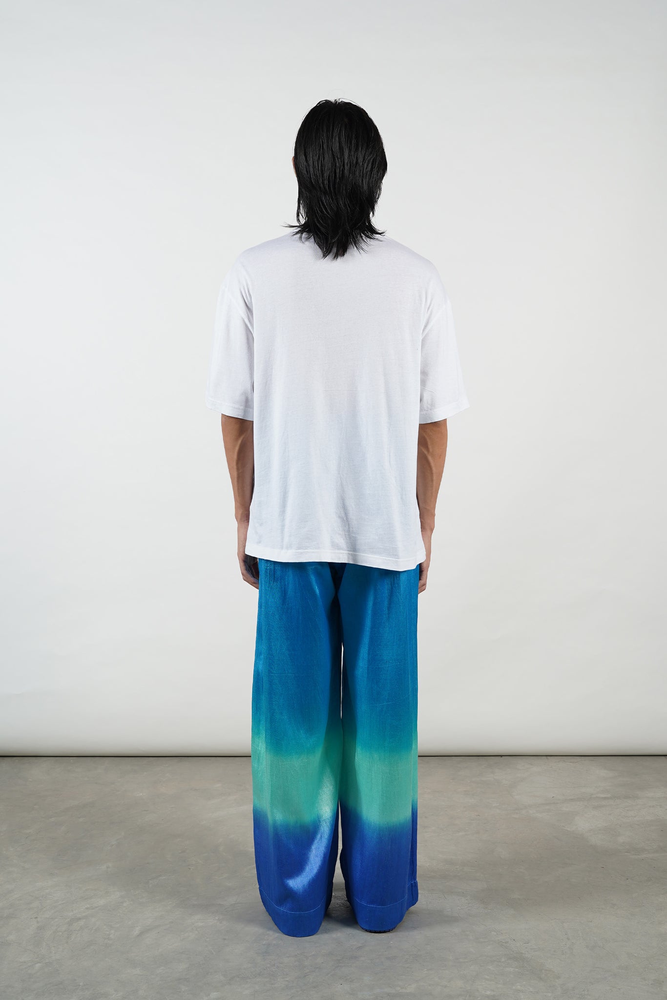 Icy Blue Dip Trousers