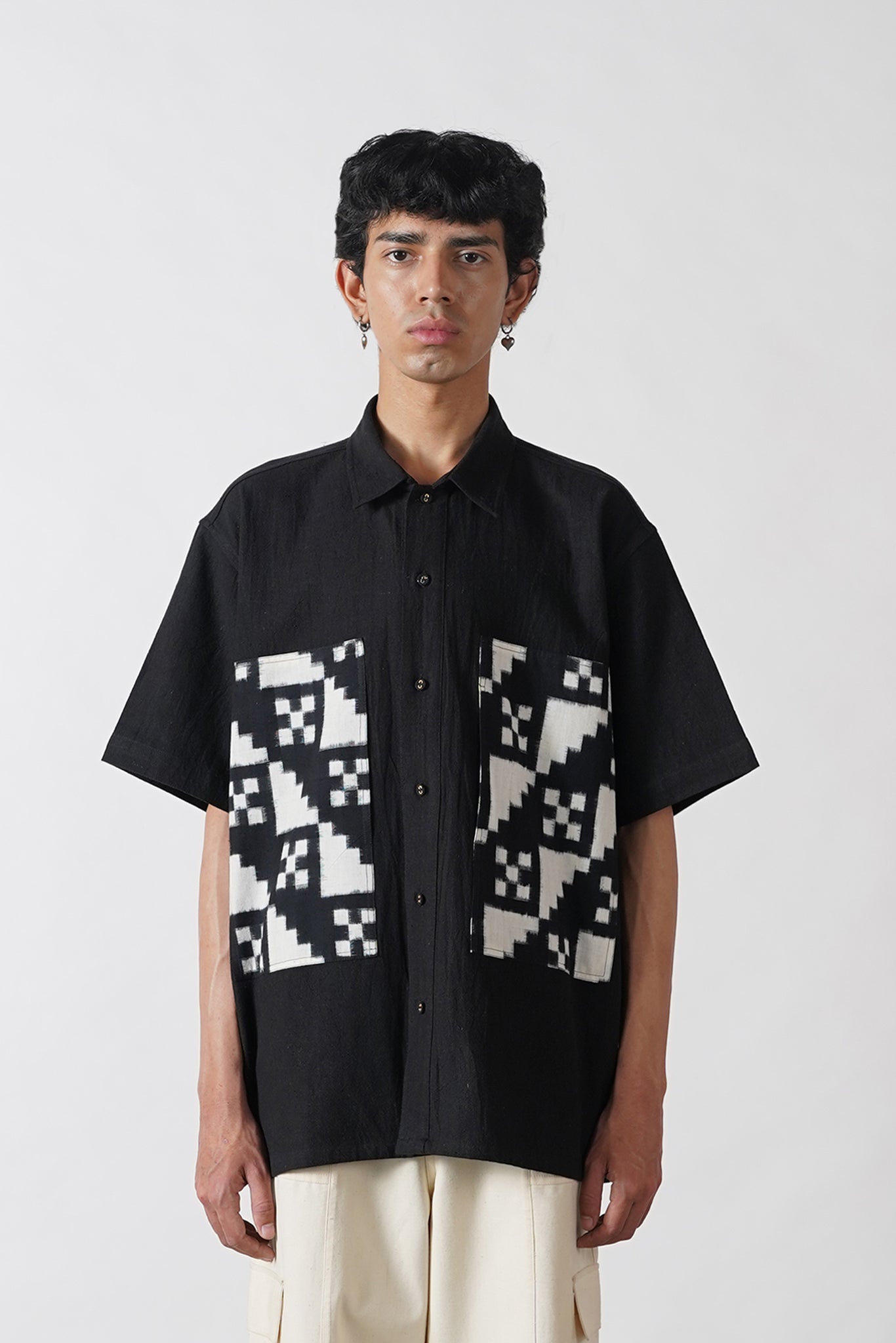 Ikat on Black Keep It Classic Shirt