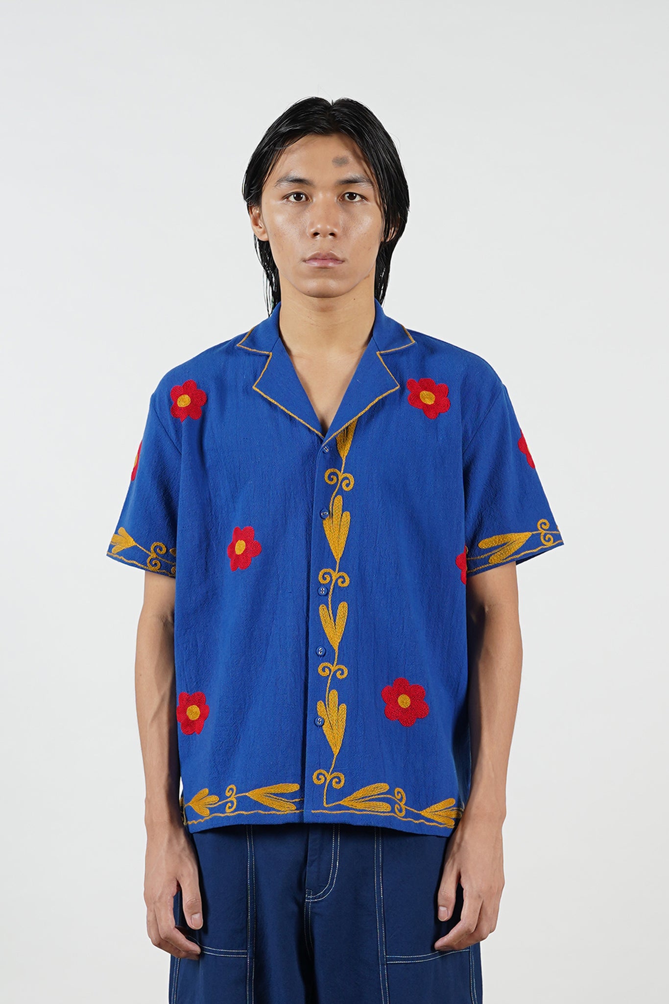 Wildflower Hand Embroidered Shirt