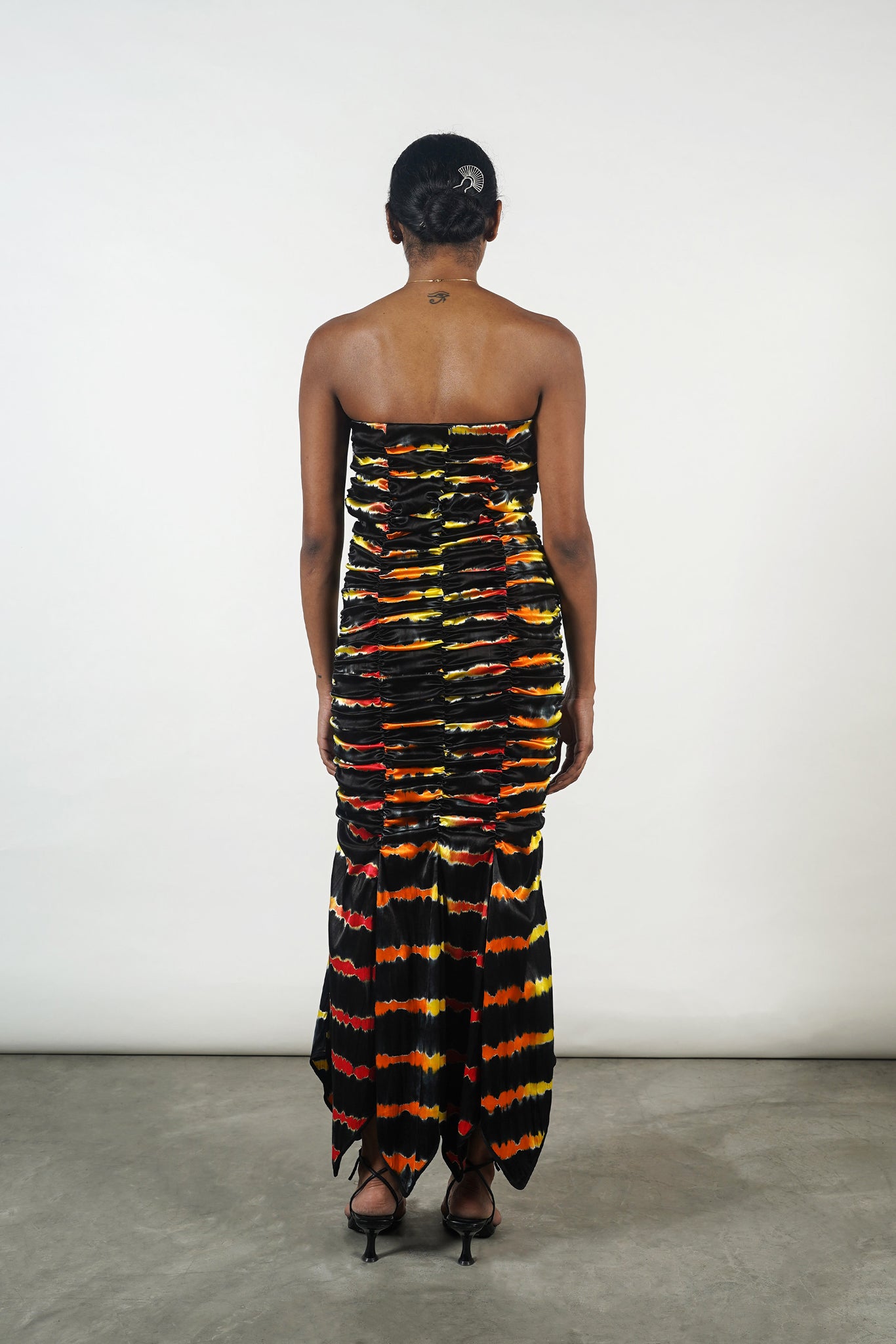 Lava Pleated Tube Dress - S
