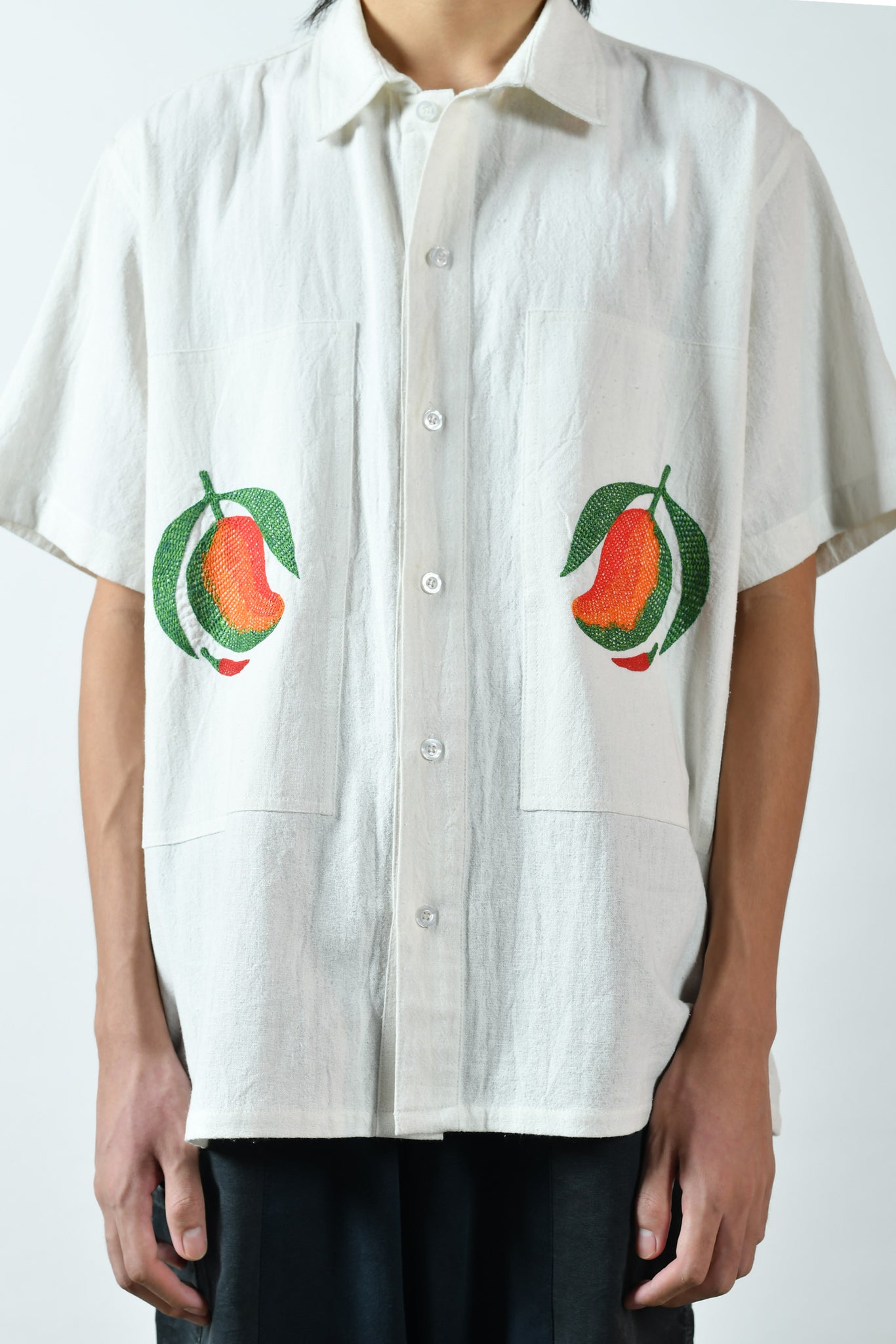Mango SZN Classic Embroidered Shirt