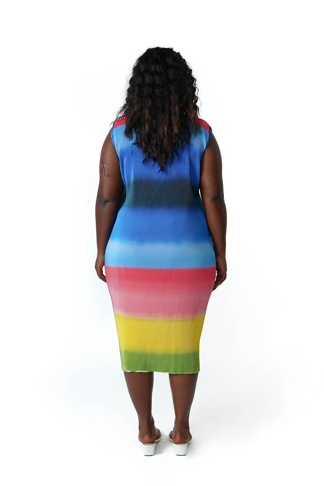 Cassata Pleated Dress [Pleated Multi]