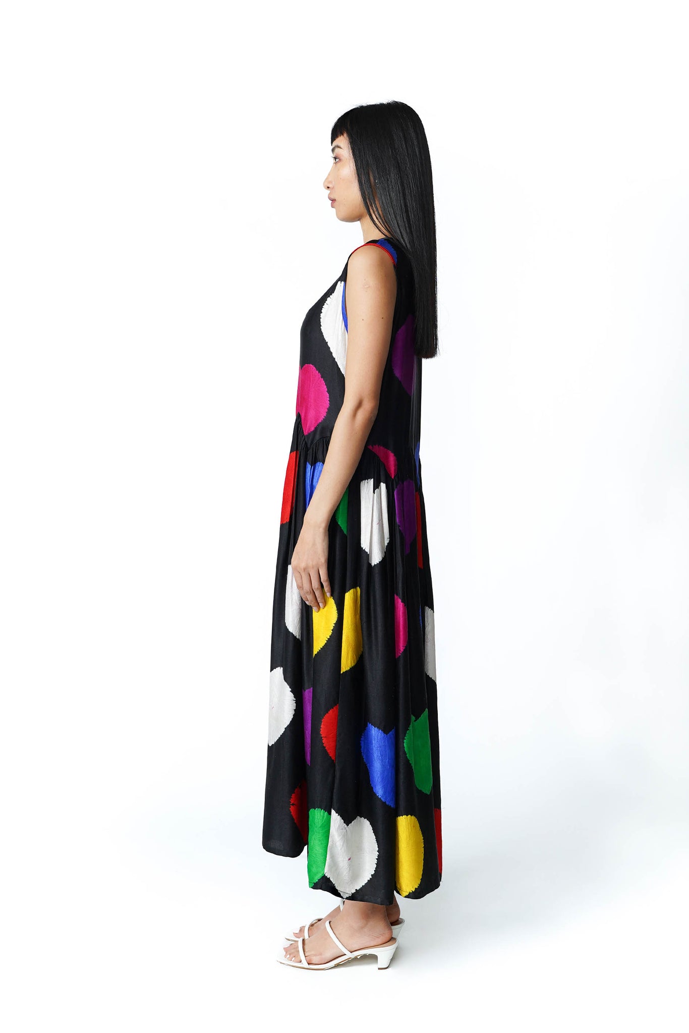 Hearts 4U Shibori Scallop Dress