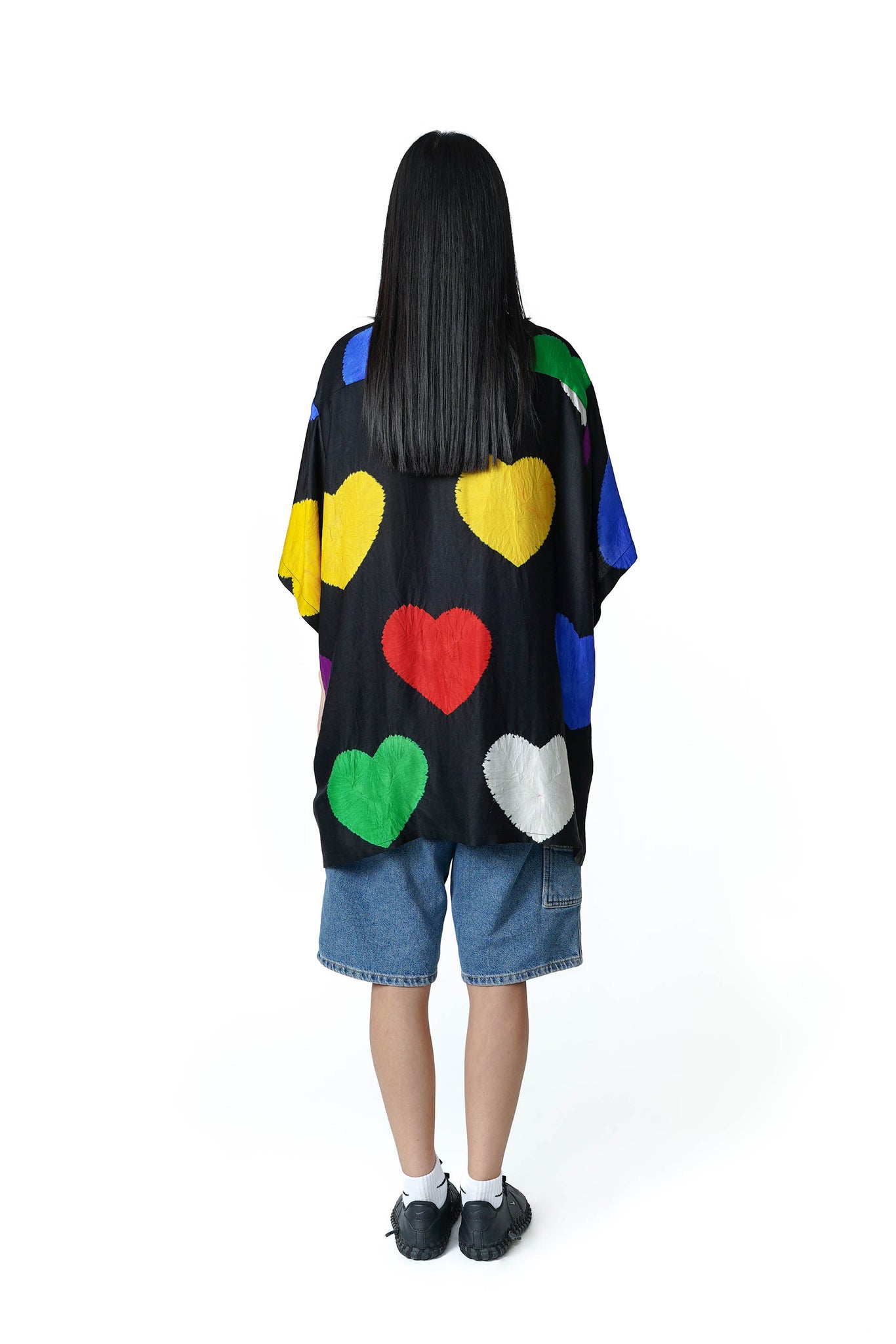 Boyfriend SS Shirt [Heart 4U Shibori]