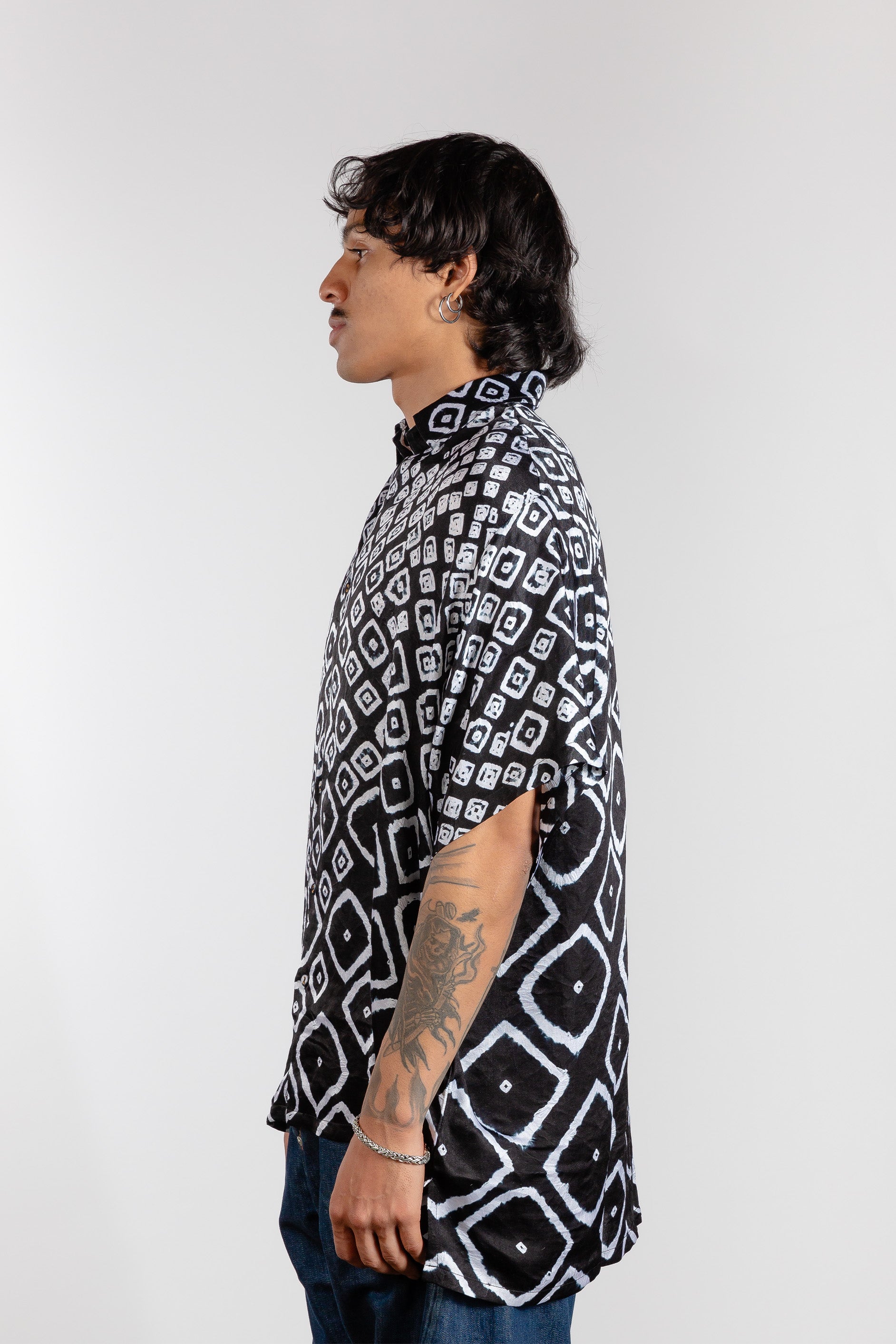 Chhota Mota Real Bandhani Shirt