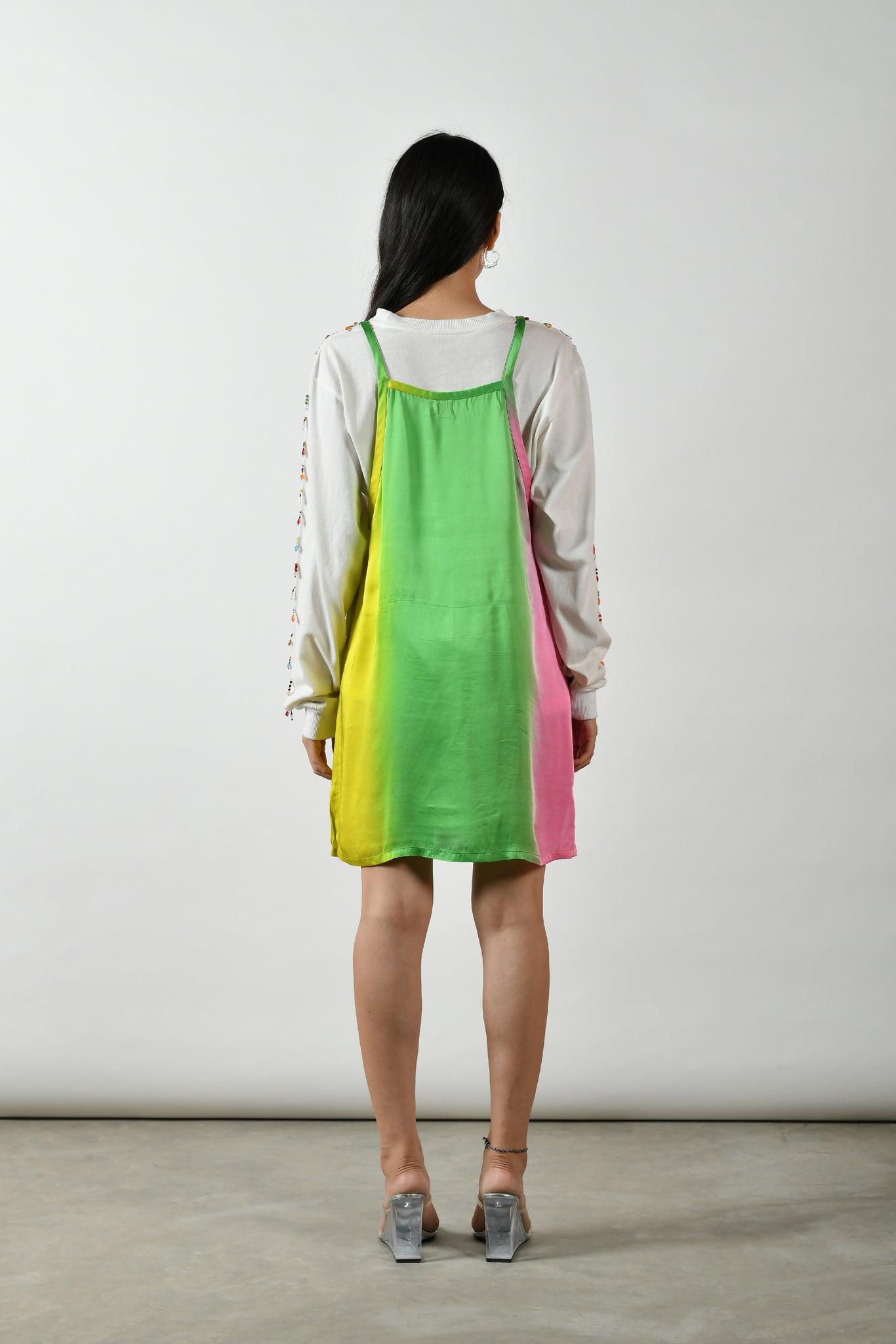 Limeade Short Slip Dress