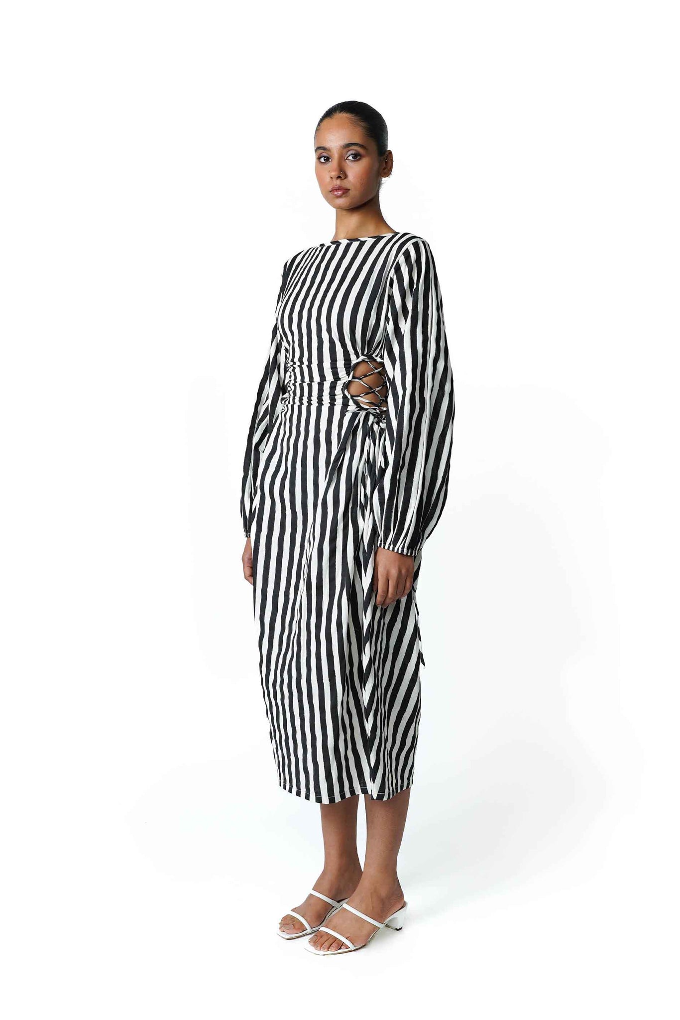 NorBlack NorWhite Cut Out Dress – Adjustable Sides