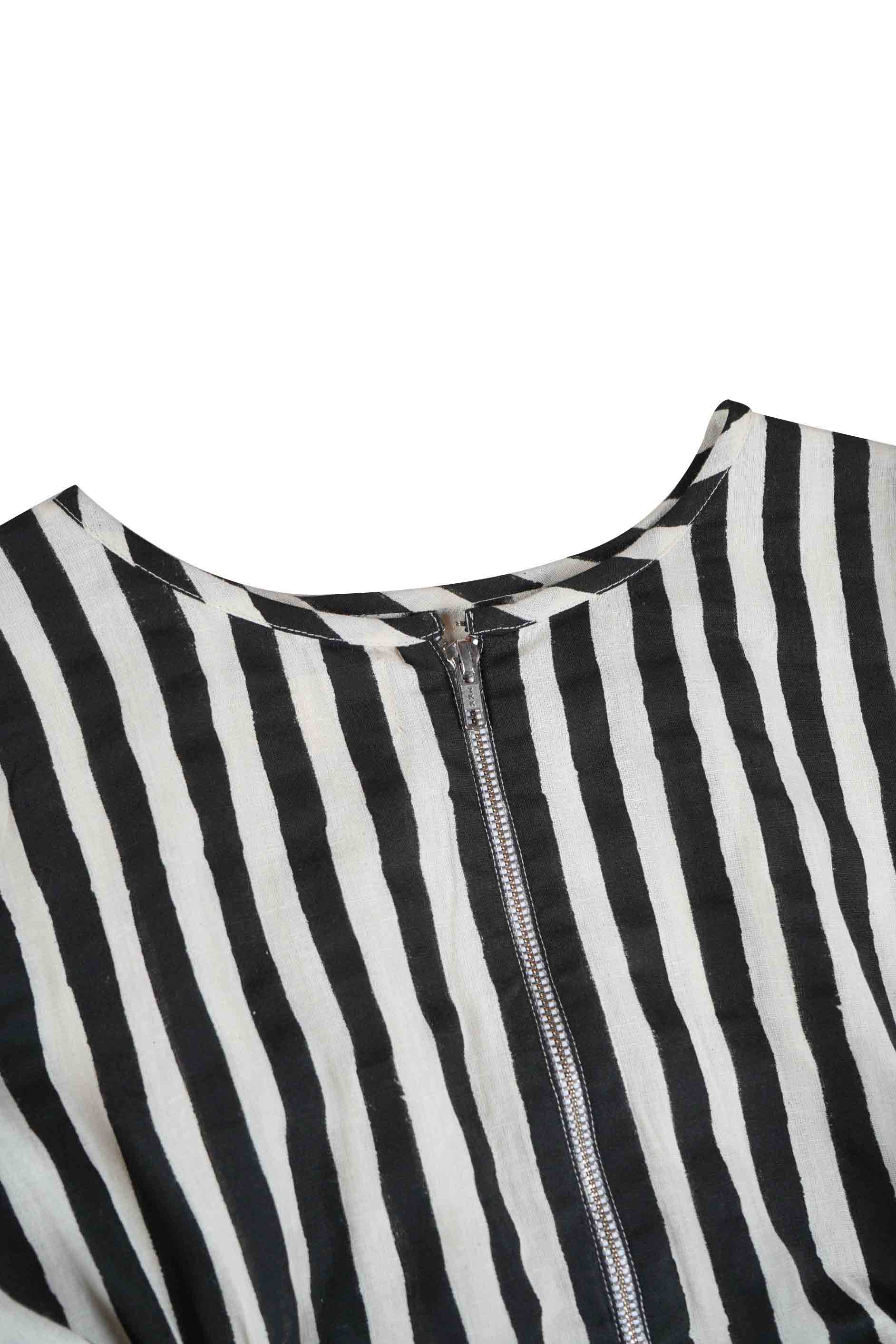 blue dress for baby girl Black And White Cut-Out Long Sleeve Midi Dress – FARM Rio