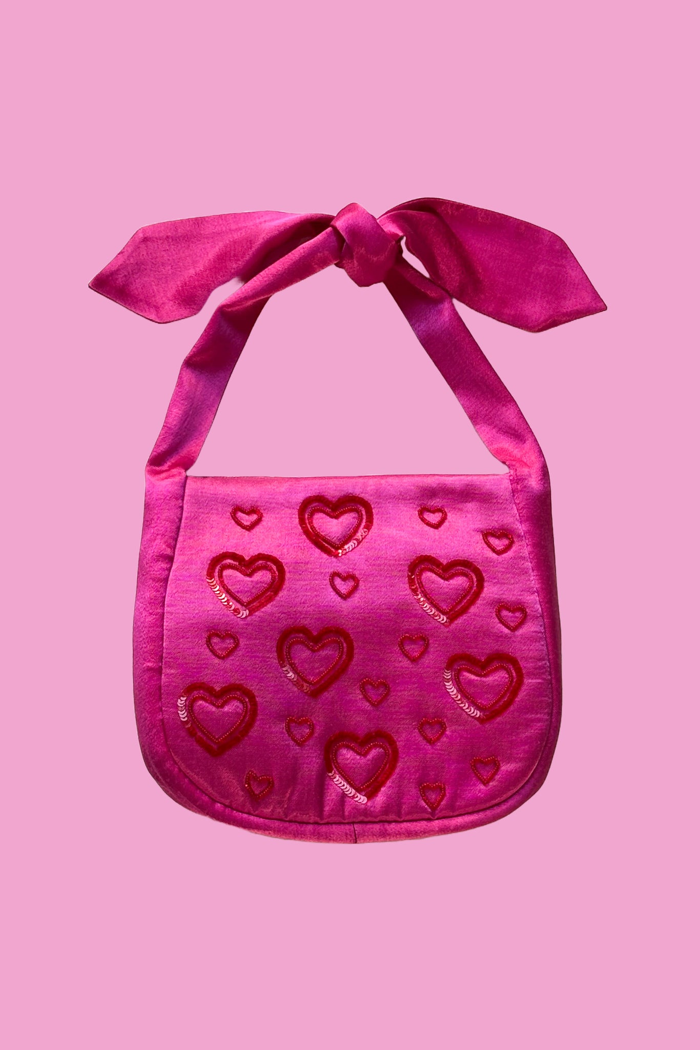 Dil Knot Purse (Hot Pink)