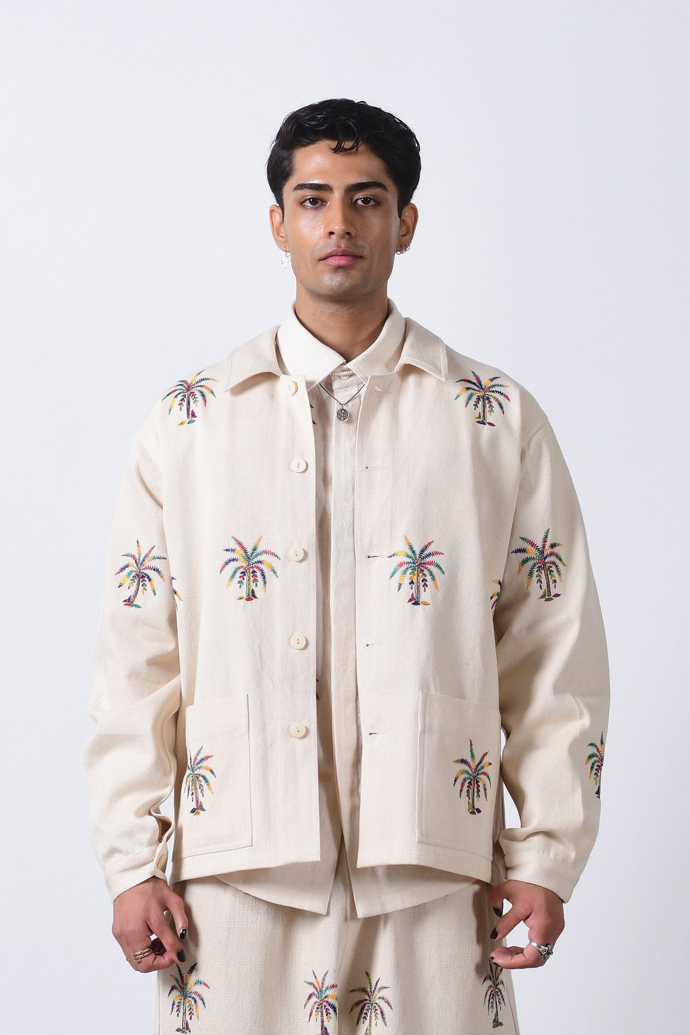 Desert Palm Worker Jacket [Handloom Denim]