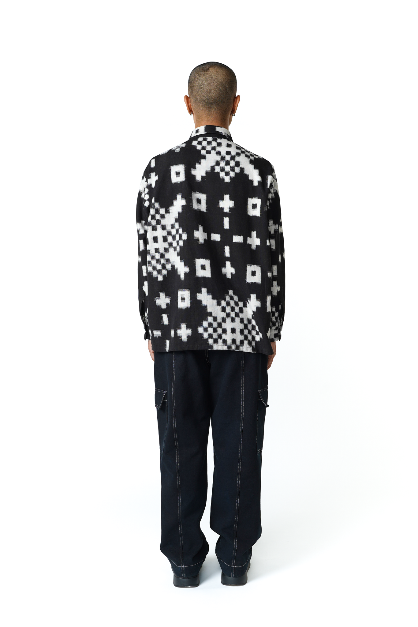 Keep it Classic Shirt [Ikat Black]