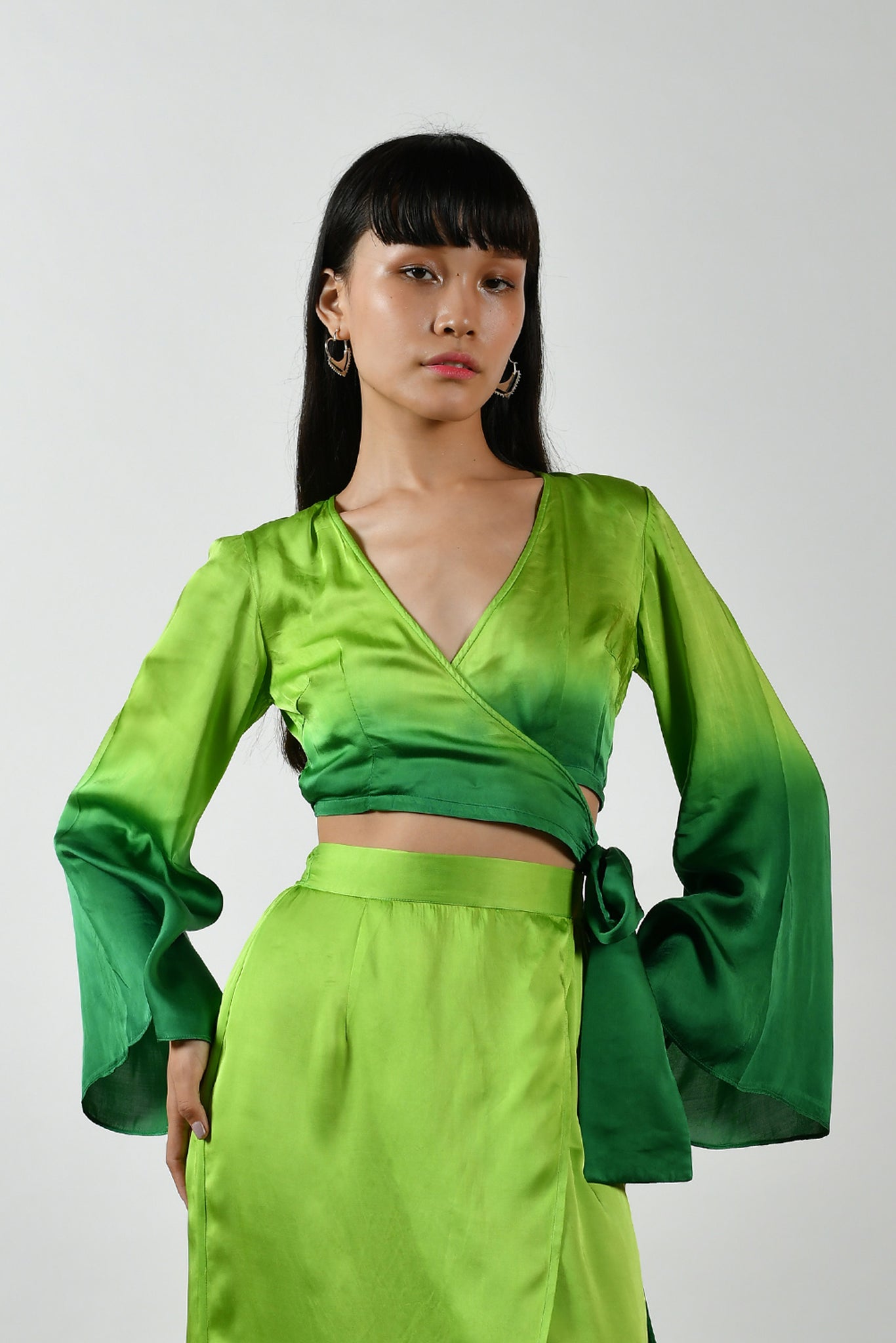 Forest Fairy Nia Wrap Top
