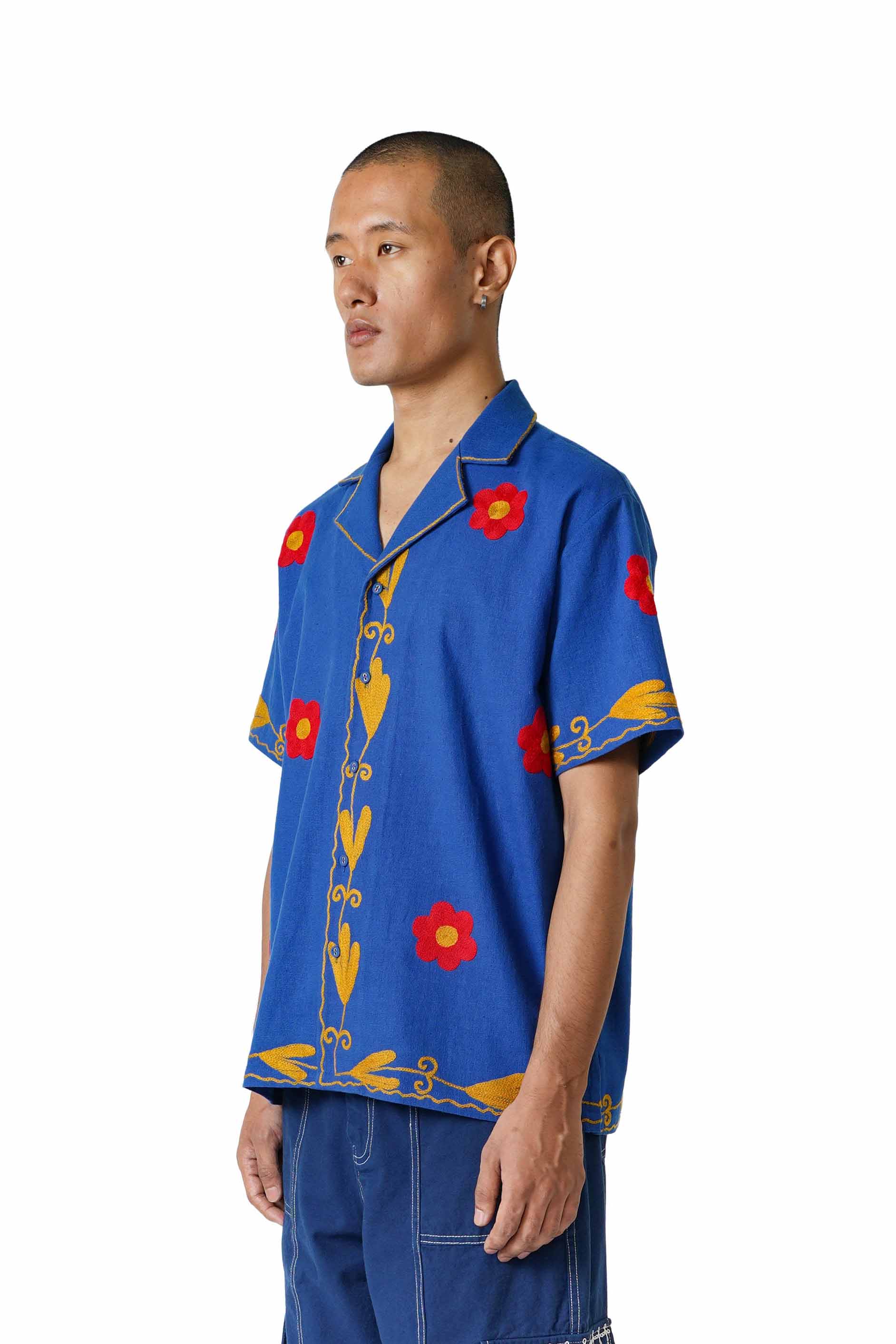 Wildflower Hand Embroidered Shirt – NORBLACK NORWHITE