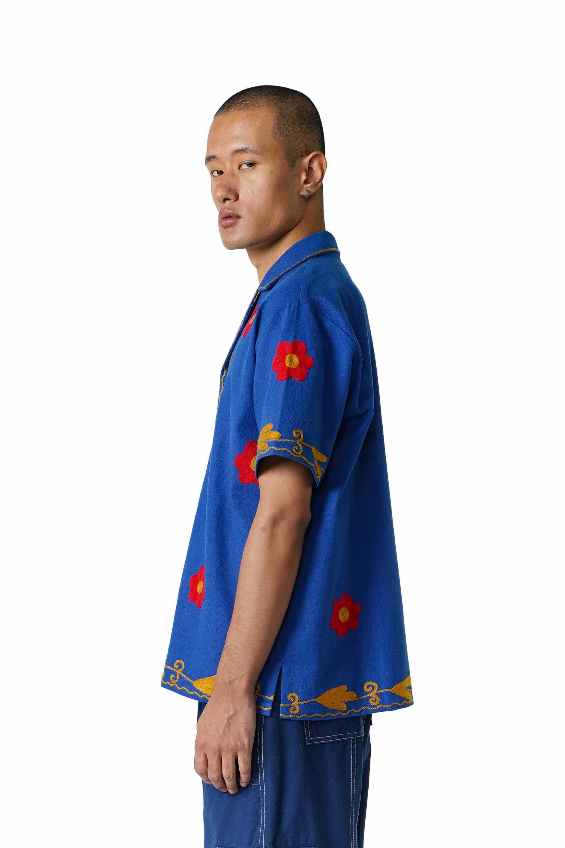 Wildflower Hand Embroidered Shirt – NORBLACK NORWHITE