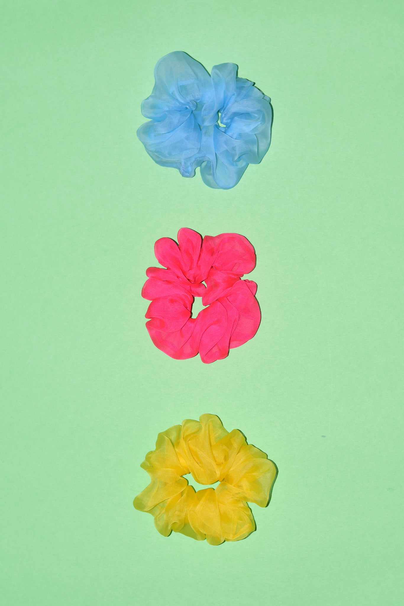 Pack of 3 Organza Scrunchies [Colour 1]