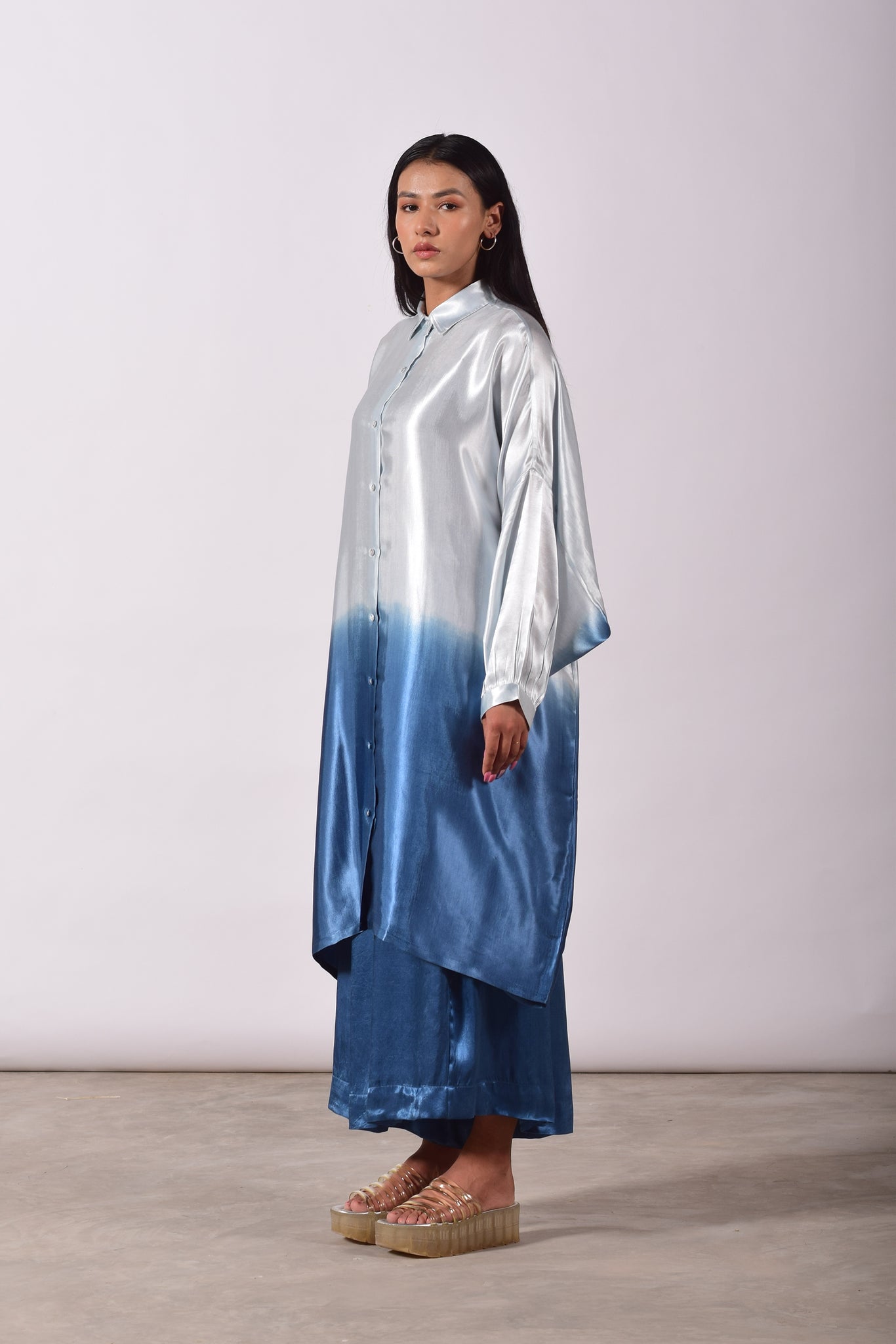 Icicle Square Shirt Dress