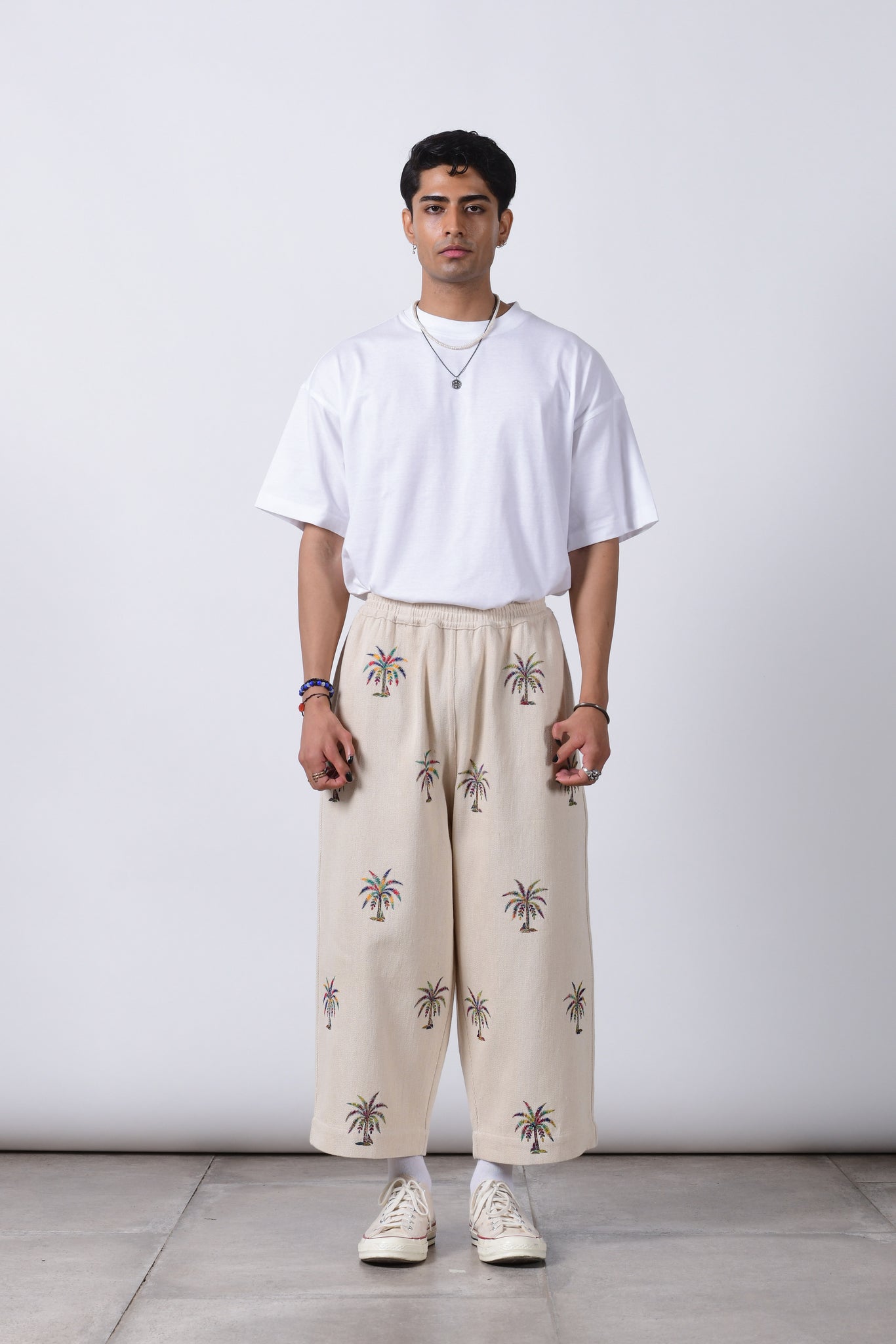 Desert Palm Pants [Handloom Denim]